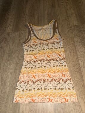 Y2K Whimsy Fairy Grunge Butterfly Heart Ribbed Tank Top Coquette Indie Sleaze